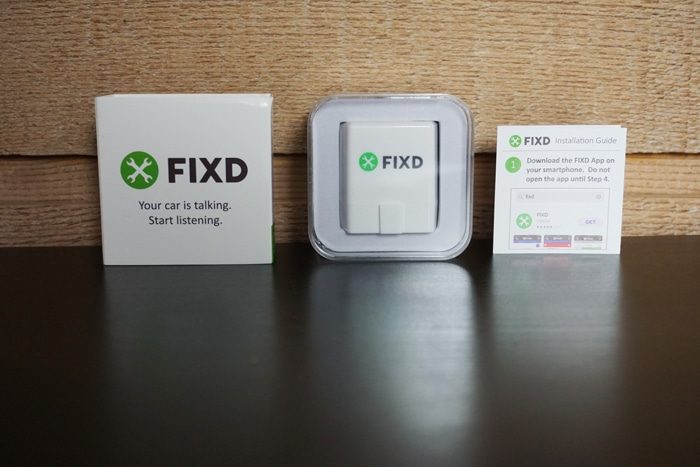 fixd car health monitor unboxing